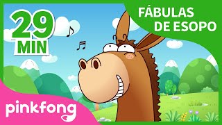 Las Mejores Fábulas de Esopo  Recopilación  Cuentos para niños  Pinkfong Cuentos Infantiles [upl. by Eenalem]