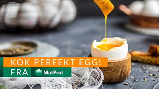 Koke egg  kjapt og greit  MatPrat [upl. by Byers]