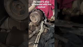 Transmission cooler line replacement tip Ford F150 shorts ford mechanic automotive [upl. by Madid]