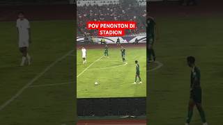 POV DARI STADION GOLLL CHIP MARSELINO indonesia worldcup fyp like shorts views marselino [upl. by Adirahs469]