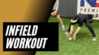 First Antonelli Baseball Infield Winter Workout [upl. by Demodena]