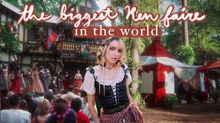 Visiting the largest Renaissance Faire in the world ✨ [upl. by Eiruam]