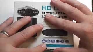 HD DVR Portable DVR with 25 TFT LCD Screen Review for Private Investigators [upl. by Yrellih]