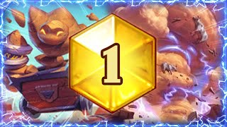 172 Shaman Deck Got Me LEGEND  Legend to Rank 1  Hearthstone [upl. by Onirefez]