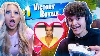 IF YOU WIN FORTNITE You Can DATE my Little Sister [upl. by Nylanna]