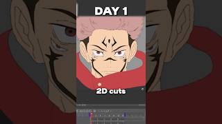 I Worked Like A MAPPA Animator For 72 Hours shorts anime mappa jujutsukaisen gojo sukuna [upl. by Studner]