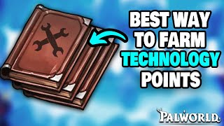 FASTEST Way to Farm Technology Points in Palworld BEST LOCATION [upl. by Nnyladnarb453]