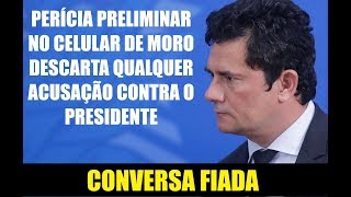 PERICIADO CELULAR DE MORO NÃO REVELA NADA [upl. by Kettie]