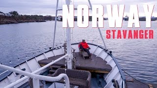 LIVING on a HOUSEBOAT in Stavanger Norway  Norway Travel Guide Ep 1 [upl. by Enytsirk]