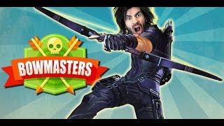 BOWMASTERS Trick Shots with TERRIBLE TOMMY [upl. by Niwrehs]