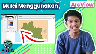 ArcView  TUTORIAL MULAI MENGGUNAKAN ArcView GIS 33 IMPORT GAMBAR JPG  STYO PATUH [upl. by Mansoor426]