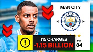 I Rebuild MAN CITY But EVERY CHARGE Costs 10 MILLION 🤣 [upl. by England]