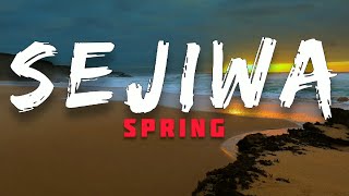 🎵 Sejiwa  Spring Lirik HQ [upl. by Ym313]