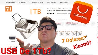 Compre Una USB De quot1TBquot En Aliexpress Por 7 Dolares [upl. by Navad908]