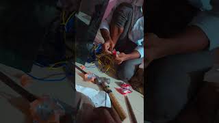 90selectrician electrical striplight strip hardwork homerepair motovlog [upl. by Imac]