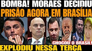 Bomba PRISÃO AGORA EM BRASÍLIA MORAES DECIDIU JAIR BOLSONARO ACABA DE TER ALIADO INTIMADO P PF [upl. by Nnahaid]