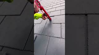 Slate hook repair roofing building construction roofer [upl. by Belac]