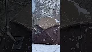 Hercules Camping Tent for Winter Ultimate Winter Shelter  Shorts [upl. by Corby838]