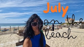 July in Biscarrosse Plage ⛱️♥️  Atlantic Ocean 🇫🇷  beach  7월의 프랑스 바다 [upl. by Anovad]