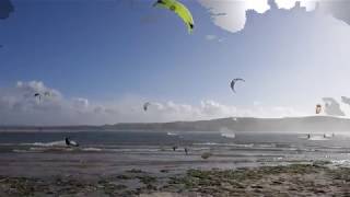 Kitesurfers at Obidos Lagoon [upl. by Seadon]