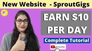 🤑Sproutgigs  Picoworkers  Picoworkers How To Work  Picoworkers Review  2022 DigitalTeam Hindi [upl. by Eelra]