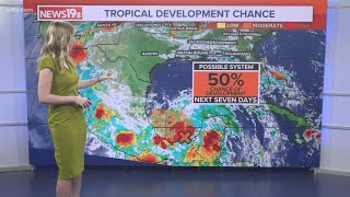 A look in the Tropics plus your local forecast [upl. by Ario]