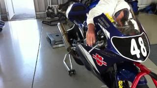 OVER YAMAHA 250cc GP MONO MOTO3 [upl. by Annirok]