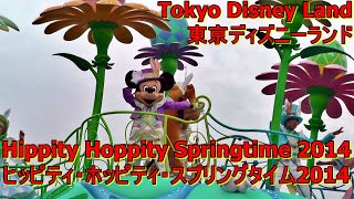 【TDL】ヒッピティ・ホッピティ・スプリングタイム2014 Tokyo Disney Land Hippity Hoppity Springtime 2014 [upl. by Nicolella]