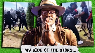 Addressing the fight  4thamp1 with Cam Newton [upl. by Starla]