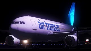 Airbus A310 suffers critical failure at 35000 feet  Air Transat Flight 961 [upl. by Analla]