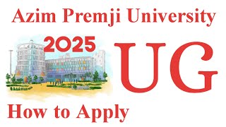 Azim Premji University। How to Apply For Undergraduate programme  Bangalore Bhopal [upl. by Yenffit]