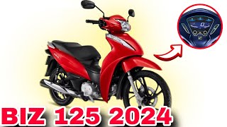 Avaliação NOVA HONDA BIZ 125 2024  A MOTO MAIS FAMOSA DO BRASIL [upl. by Cates]