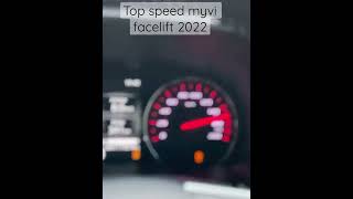 TOP SPEED MYVI FACELIFT 2022 [upl. by Enyal]