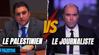 Quand lobservateur Palestinien à lonu fait trembler un journaliste de FR24 fy fyp palestine [upl. by Catlin596]