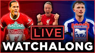 2nd half Liverpool v Ipswich LIVE WATCH ALONG with All Red [upl. by Nehtiek893]