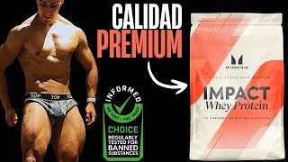 IMPACT WHEY ISOLATE DE MY PROTEIN ¿LA MEJOR PROTEÍNA DEL MUNDO [upl. by Jandel]