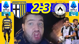 SFOGO PARMA 23 UDINESE LI CONOSCO VEDO IL FUTURO ED HO SEMPRE RAGIONE  4° GIORNATA SERIE A [upl. by Audris969]