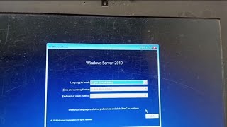 windows server 2019 installation step by step  how to install windows server installation laptop [upl. by Yroj]