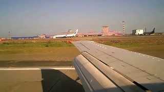 Nordstar Boeing737 landing in NorilskAlykel airport [upl. by Darrin]