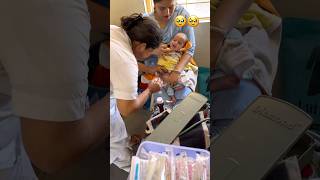 Baby ko laga vaccine टीका 🥹🥹 Delivery trending baby shortsfeed yt minivlog dailyroutine [upl. by Oirtemed578]