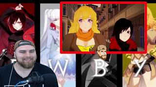 RWBY 1x15 BLIND REACTION [upl. by Nnylesor]