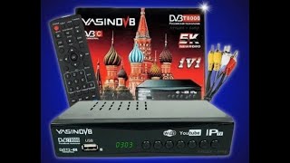 Обзор на Цифровую ТВприставку DVBT2C  DV3 T8000 Часть 1 [upl. by Lara]