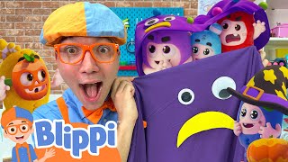 Blippi Makes a Halloween Costume with Minibods  BRAND NEW  Educational Videos for Kids [upl. by Greerson]