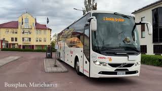 Bussar i Mariehamn den 20 maj 2024 [upl. by Elurd]