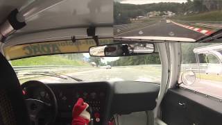 Onboard Gerent Opel GT 24h Classic Rennen Nürburgring YTT 2014 [upl. by Macpherson249]