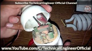 How to Test Energy Saver Kit CFL I Repair CFL Bulb I At Home in UrduHindi [upl. by Lawton]