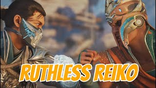 Ruthless Reiko Boss Fight  Mortal Kombat 1 Invasions Season 4 [upl. by Akcirahs313]