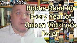 Books Ive Read for Every Year of Queen Victorias Reign victober [upl. by Ursi890]