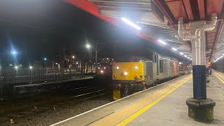 37601 “ Perseus” and 37884 “ Cepheus” at Crewe and more [upl. by Dimitry]