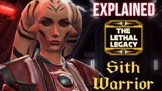 Legacy Sith Warrior Story  Explaining Cedonias Origin and Connection to Poena [upl. by Farnsworth]